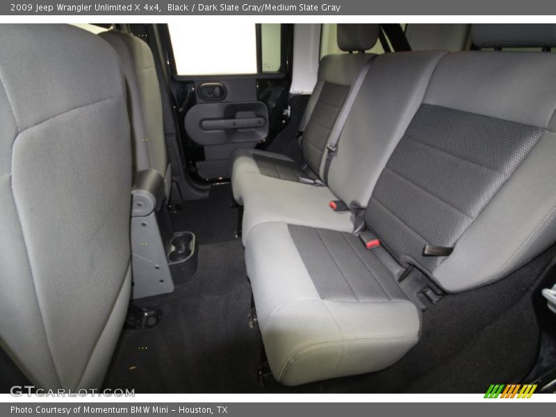 Black / Dark Slate Gray/Medium Slate Gray 2009 Jeep Wrangler Unlimited X 4x4