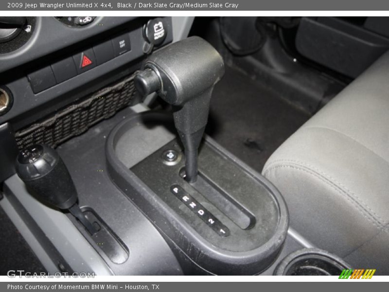 Black / Dark Slate Gray/Medium Slate Gray 2009 Jeep Wrangler Unlimited X 4x4