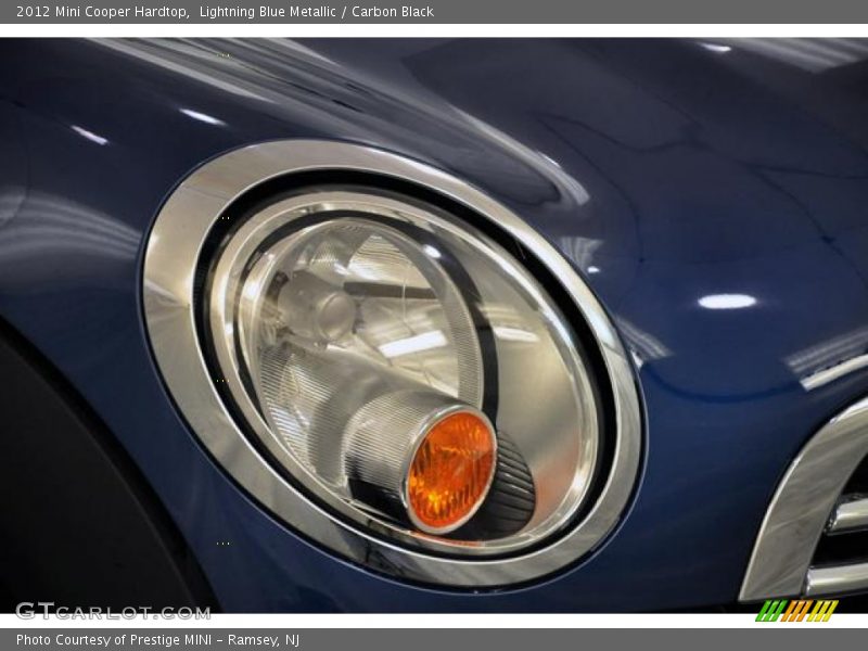 Lightning Blue Metallic / Carbon Black 2012 Mini Cooper Hardtop