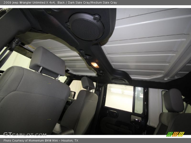 Black / Dark Slate Gray/Medium Slate Gray 2009 Jeep Wrangler Unlimited X 4x4
