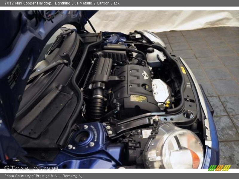 Lightning Blue Metallic / Carbon Black 2012 Mini Cooper Hardtop