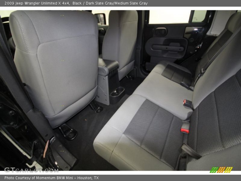 Black / Dark Slate Gray/Medium Slate Gray 2009 Jeep Wrangler Unlimited X 4x4