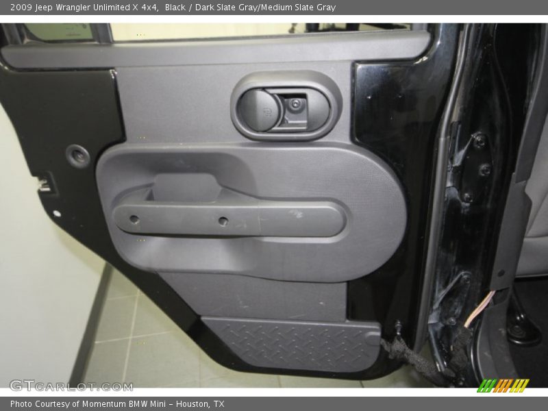 Black / Dark Slate Gray/Medium Slate Gray 2009 Jeep Wrangler Unlimited X 4x4