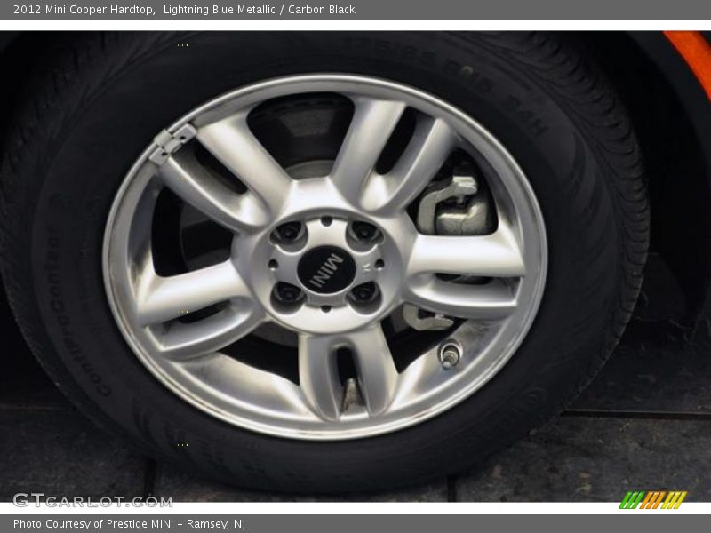 Lightning Blue Metallic / Carbon Black 2012 Mini Cooper Hardtop