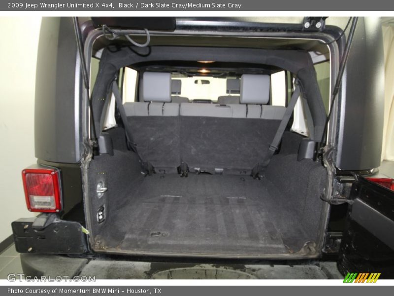 Black / Dark Slate Gray/Medium Slate Gray 2009 Jeep Wrangler Unlimited X 4x4