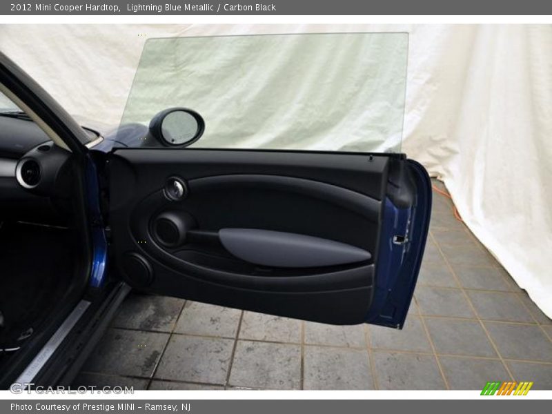 Lightning Blue Metallic / Carbon Black 2012 Mini Cooper Hardtop