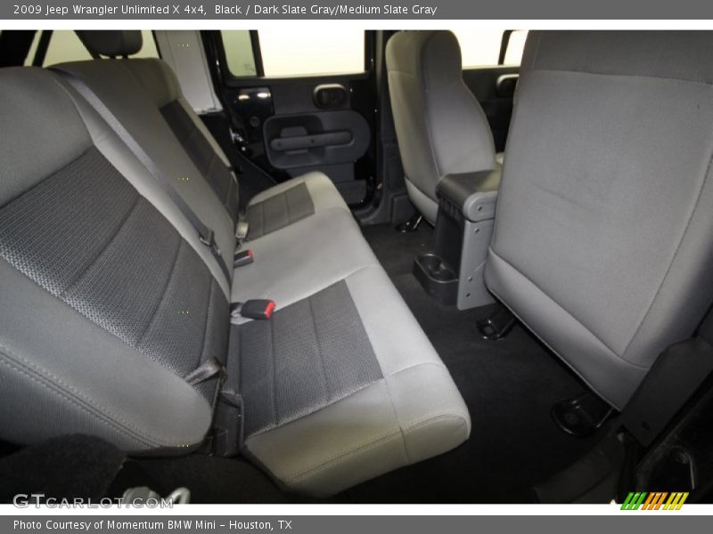 Black / Dark Slate Gray/Medium Slate Gray 2009 Jeep Wrangler Unlimited X 4x4