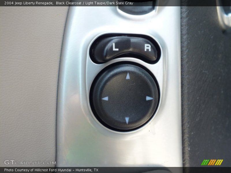 Black Clearcoat / Light Taupe/Dark Slate Gray 2004 Jeep Liberty Renegade