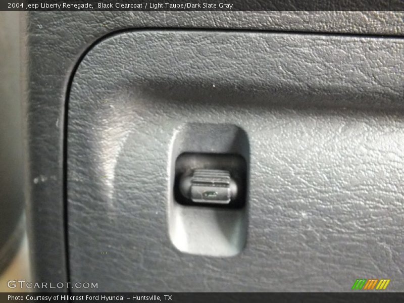 Black Clearcoat / Light Taupe/Dark Slate Gray 2004 Jeep Liberty Renegade