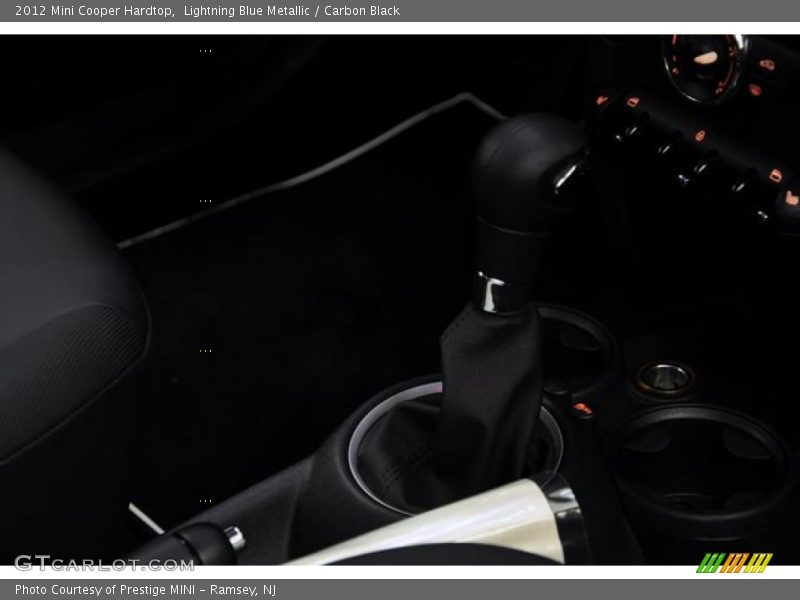Lightning Blue Metallic / Carbon Black 2012 Mini Cooper Hardtop