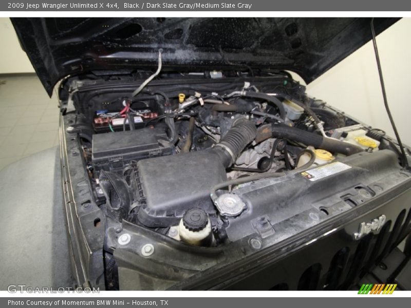 Black / Dark Slate Gray/Medium Slate Gray 2009 Jeep Wrangler Unlimited X 4x4