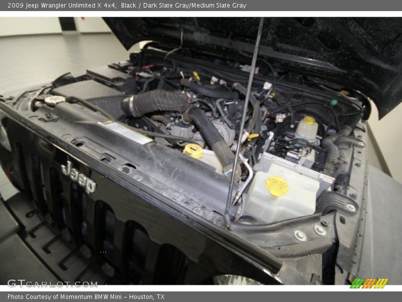 Black / Dark Slate Gray/Medium Slate Gray 2009 Jeep Wrangler Unlimited X 4x4