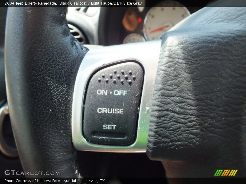 Black Clearcoat / Light Taupe/Dark Slate Gray 2004 Jeep Liberty Renegade