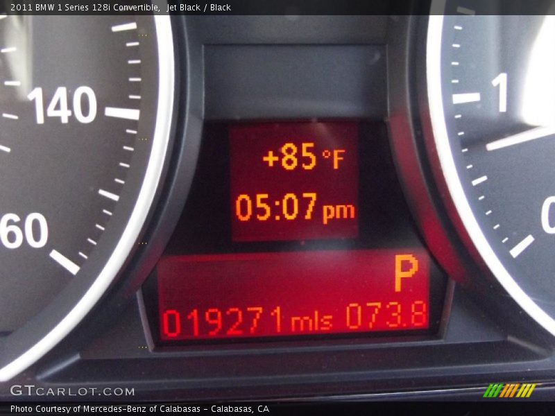 Jet Black / Black 2011 BMW 1 Series 128i Convertible