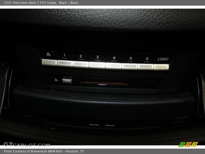 Black / Black 2007 Mercedes-Benz S 550 Sedan