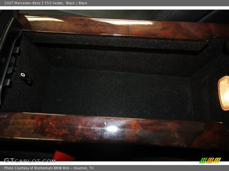 Black / Black 2007 Mercedes-Benz S 550 Sedan
