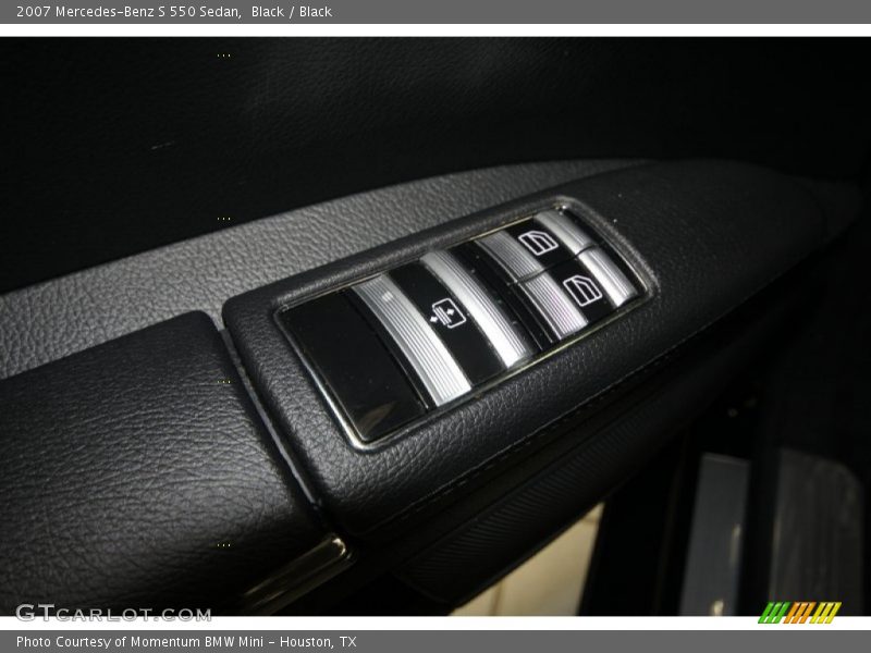 Black / Black 2007 Mercedes-Benz S 550 Sedan