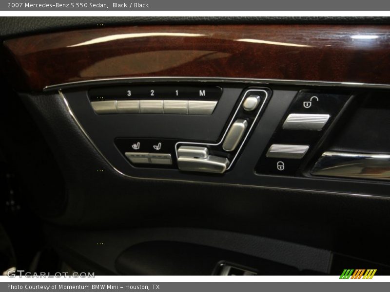 Black / Black 2007 Mercedes-Benz S 550 Sedan