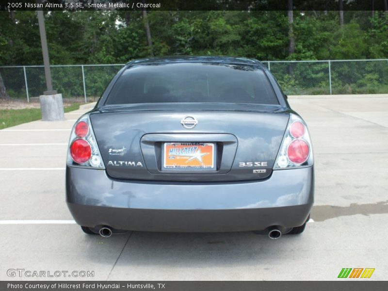 Smoke Metallic / Charcoal 2005 Nissan Altima 3.5 SE