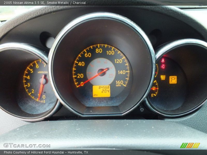Smoke Metallic / Charcoal 2005 Nissan Altima 3.5 SE