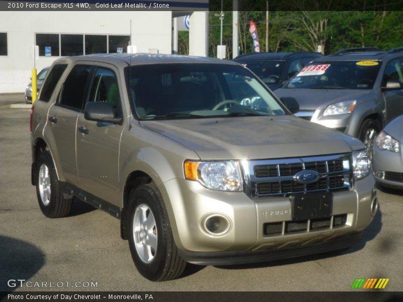 Gold Leaf Metallic / Stone 2010 Ford Escape XLS 4WD