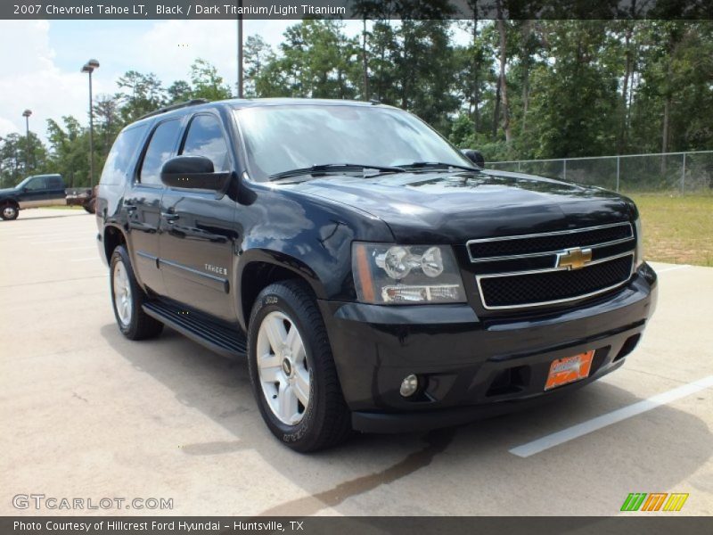 Black / Dark Titanium/Light Titanium 2007 Chevrolet Tahoe LT