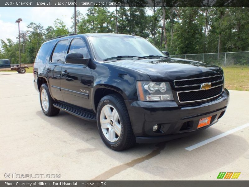 Black / Dark Titanium/Light Titanium 2007 Chevrolet Tahoe LT