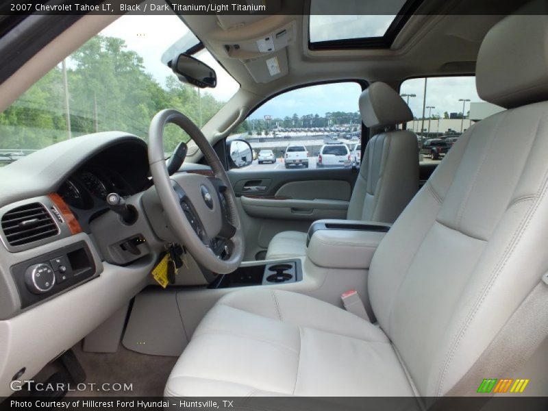 Black / Dark Titanium/Light Titanium 2007 Chevrolet Tahoe LT