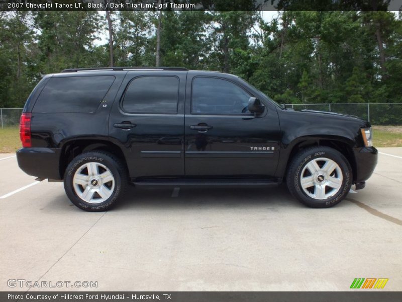 Black / Dark Titanium/Light Titanium 2007 Chevrolet Tahoe LT