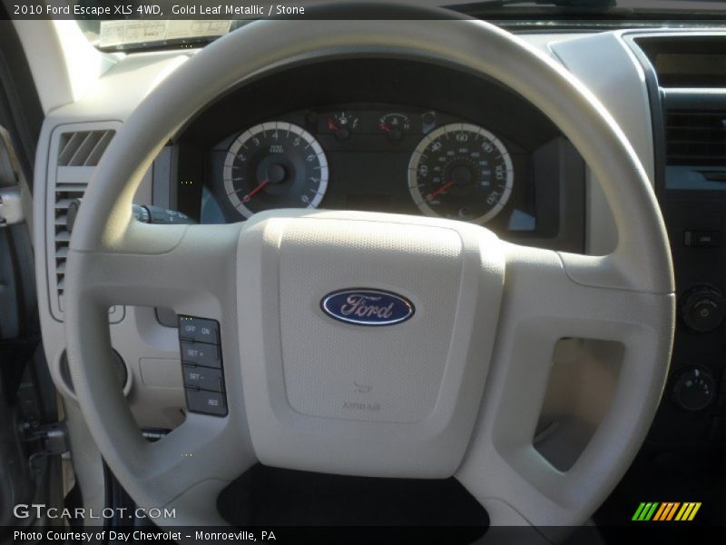 Gold Leaf Metallic / Stone 2010 Ford Escape XLS 4WD