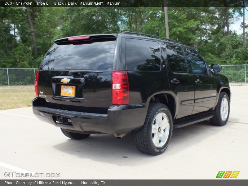 Black / Dark Titanium/Light Titanium 2007 Chevrolet Tahoe LT