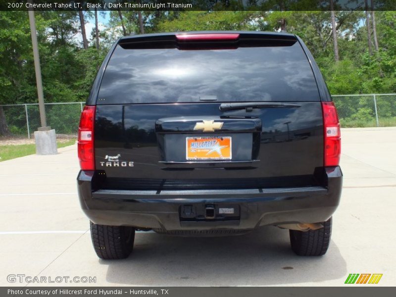Black / Dark Titanium/Light Titanium 2007 Chevrolet Tahoe LT