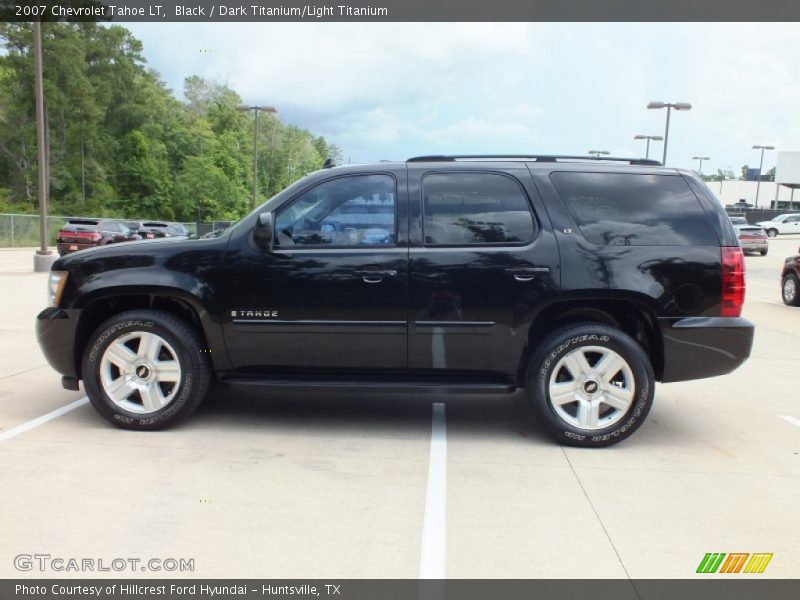 Black / Dark Titanium/Light Titanium 2007 Chevrolet Tahoe LT