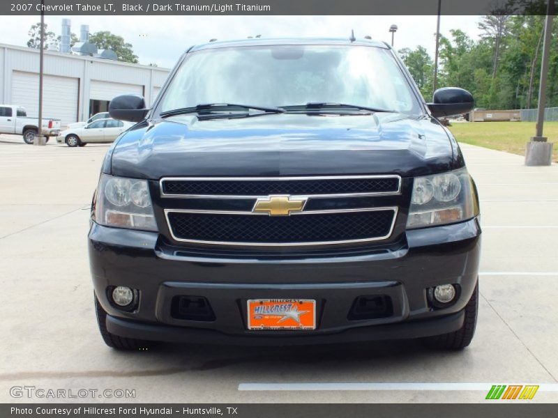 Black / Dark Titanium/Light Titanium 2007 Chevrolet Tahoe LT