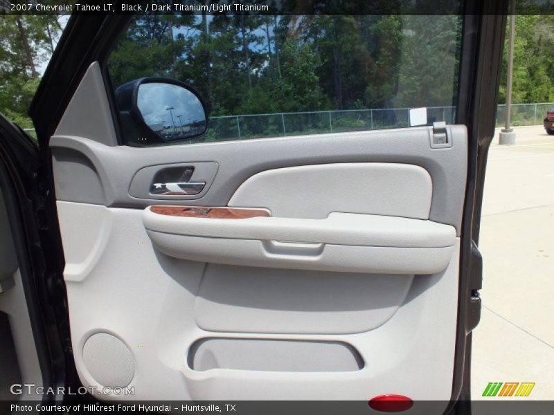 Black / Dark Titanium/Light Titanium 2007 Chevrolet Tahoe LT