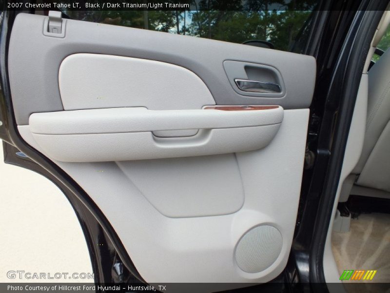 Black / Dark Titanium/Light Titanium 2007 Chevrolet Tahoe LT