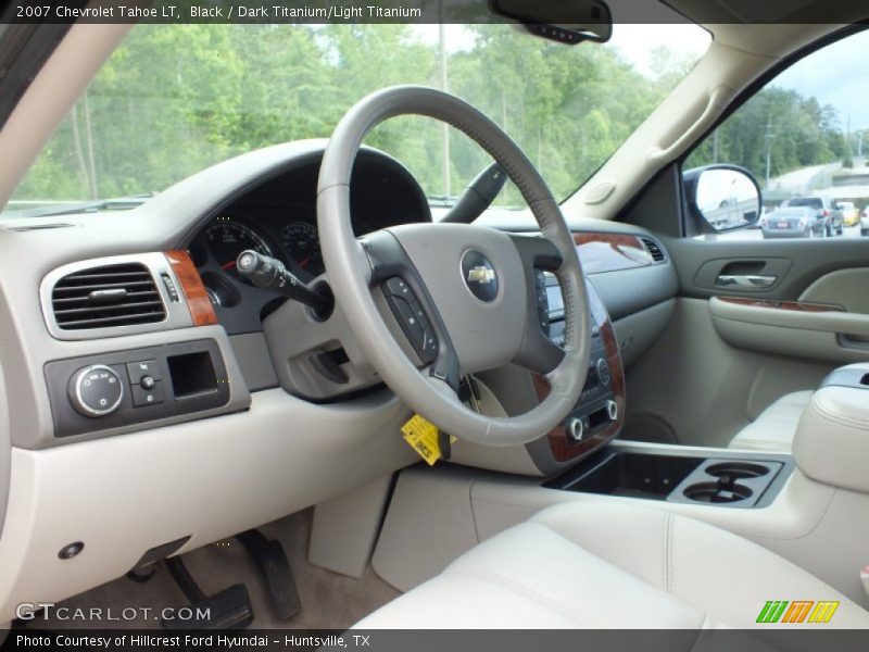 Black / Dark Titanium/Light Titanium 2007 Chevrolet Tahoe LT