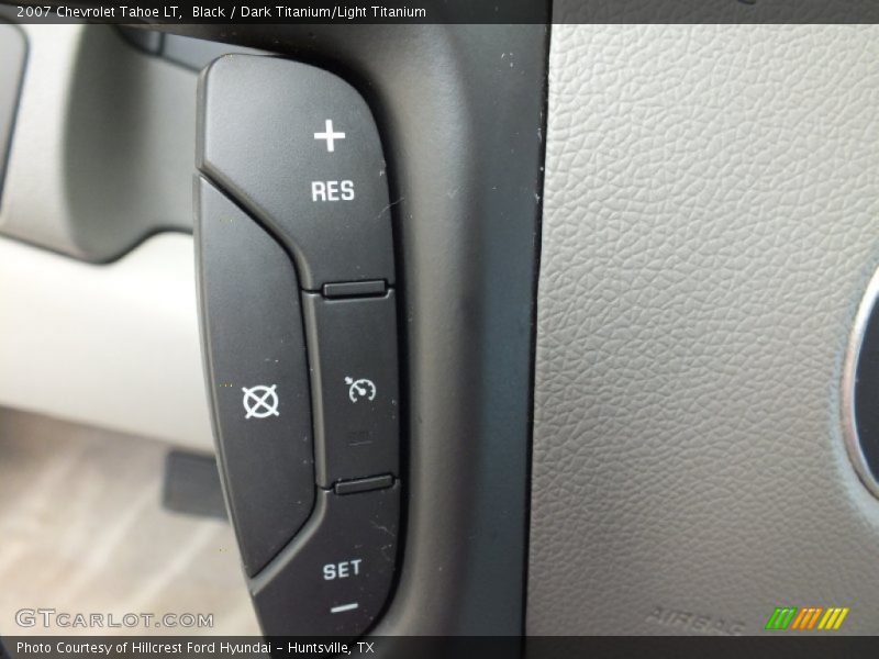 Black / Dark Titanium/Light Titanium 2007 Chevrolet Tahoe LT