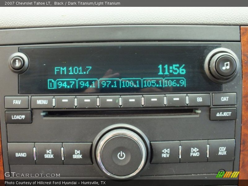 Black / Dark Titanium/Light Titanium 2007 Chevrolet Tahoe LT