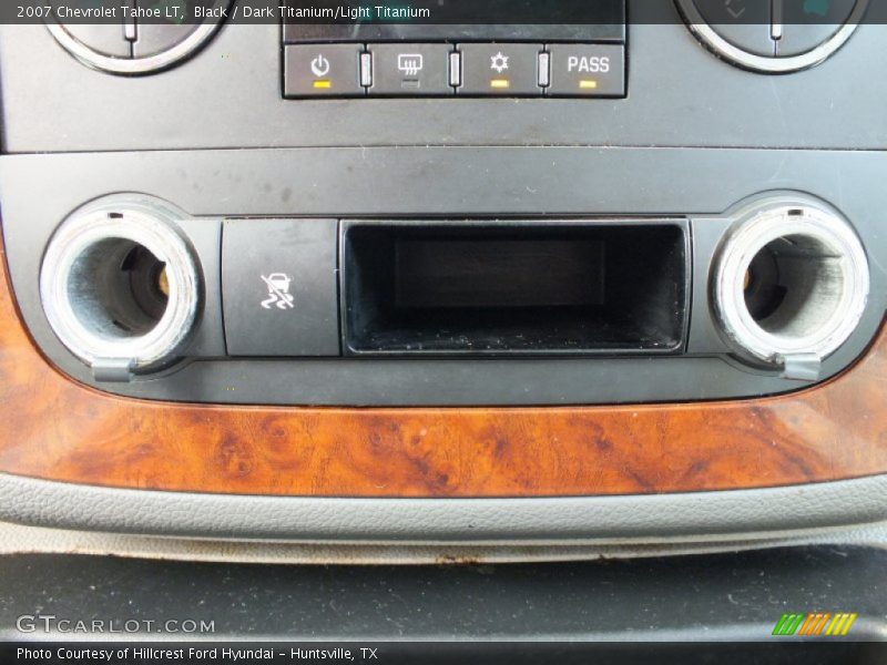 Black / Dark Titanium/Light Titanium 2007 Chevrolet Tahoe LT