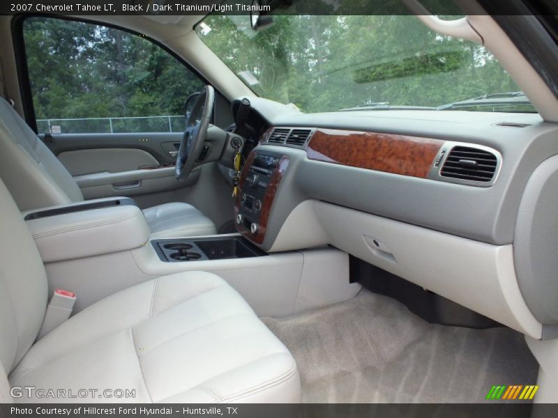 Black / Dark Titanium/Light Titanium 2007 Chevrolet Tahoe LT