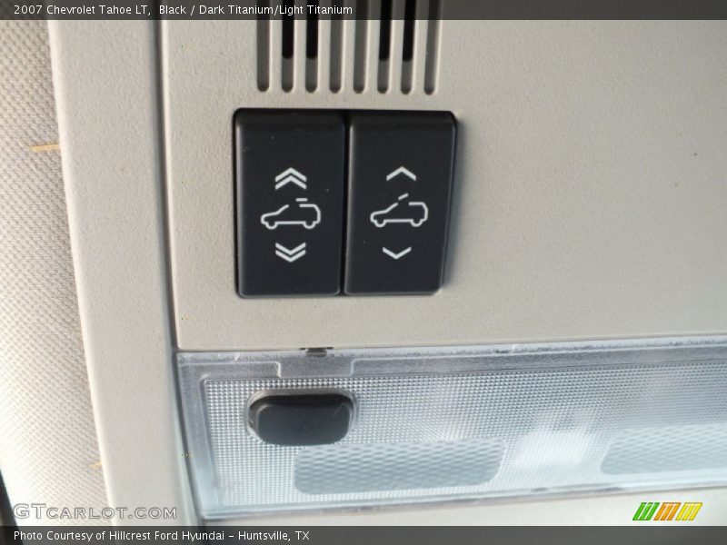 Black / Dark Titanium/Light Titanium 2007 Chevrolet Tahoe LT