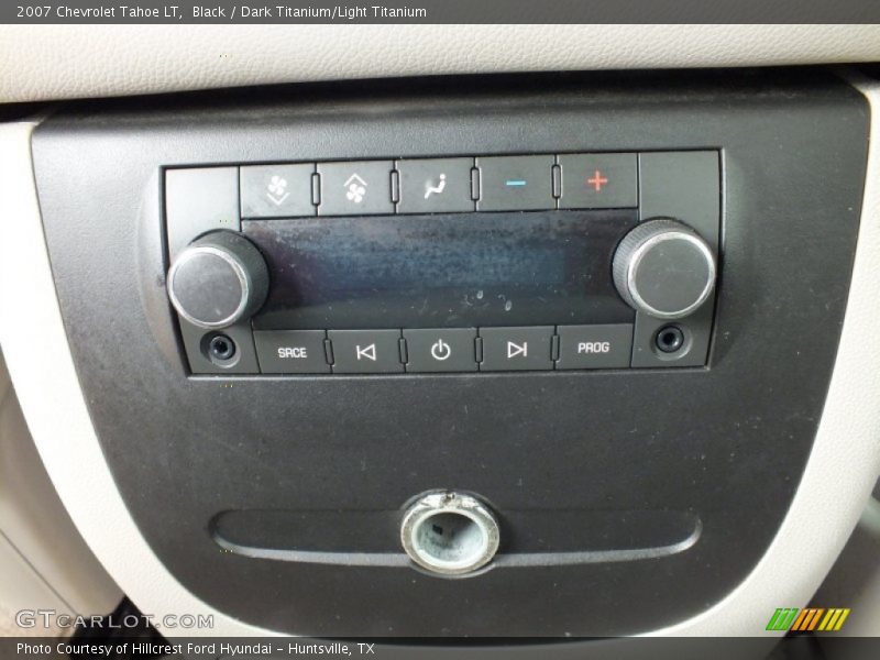 Black / Dark Titanium/Light Titanium 2007 Chevrolet Tahoe LT