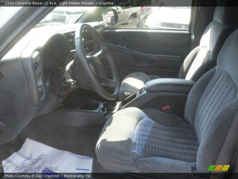 Light Pewter Metallic / Graphite 1999 Chevrolet Blazer LS 4x4