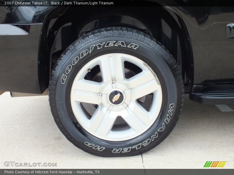 Black / Dark Titanium/Light Titanium 2007 Chevrolet Tahoe LT