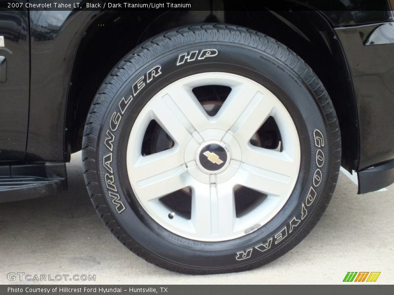 Black / Dark Titanium/Light Titanium 2007 Chevrolet Tahoe LT