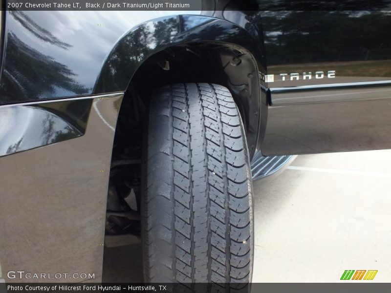 Black / Dark Titanium/Light Titanium 2007 Chevrolet Tahoe LT