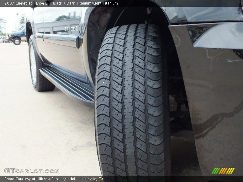 Black / Dark Titanium/Light Titanium 2007 Chevrolet Tahoe LT