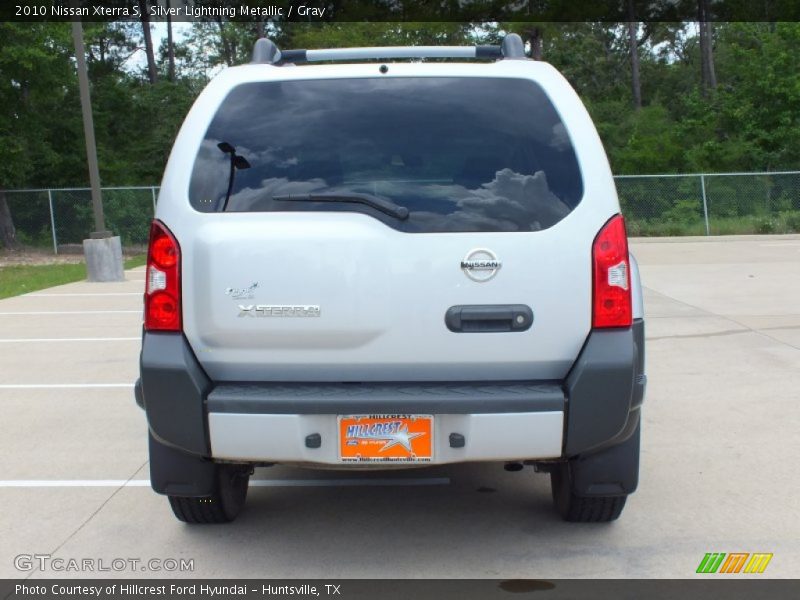 Silver Lightning Metallic / Gray 2010 Nissan Xterra S