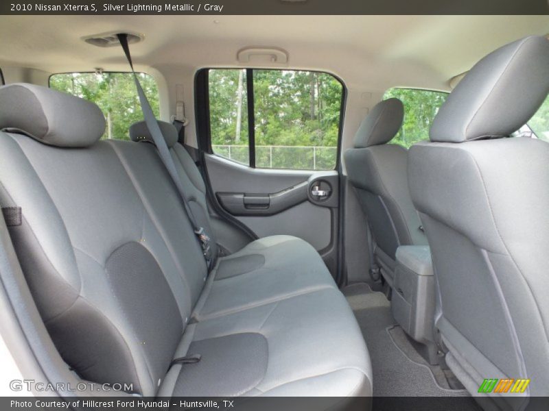 Silver Lightning Metallic / Gray 2010 Nissan Xterra S